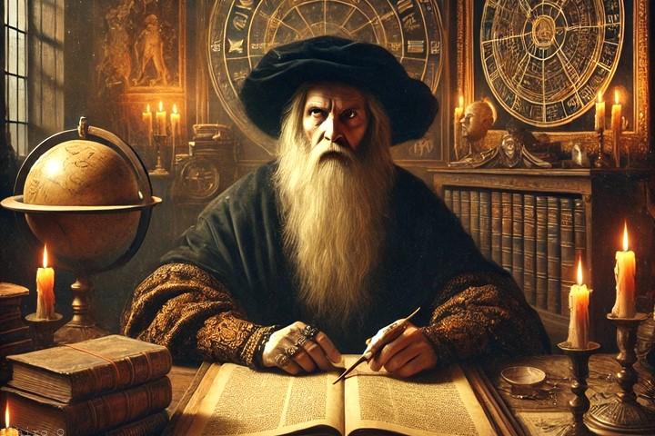 ノストラダムスをイメージ